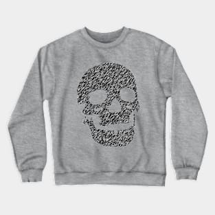 Grunge Skull Crewneck Sweatshirt